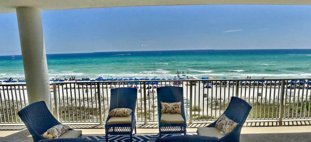 Barefoot Bliss - Beachfront Condo - Sleeps 12 パナマシティービーチ エクステリア 写真