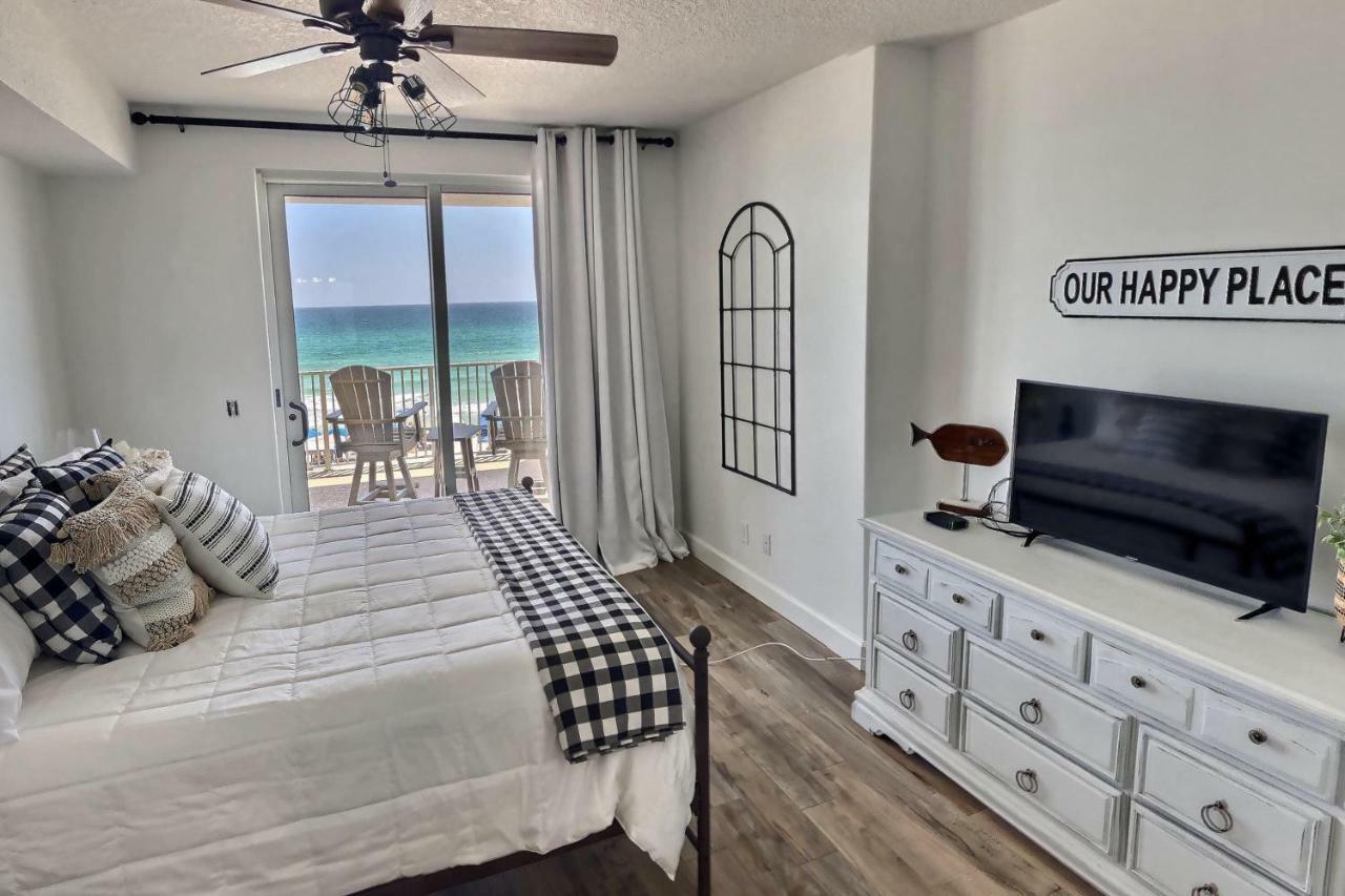 Barefoot Bliss - Beachfront Condo - Sleeps 12 パナマシティービーチ エクステリア 写真
