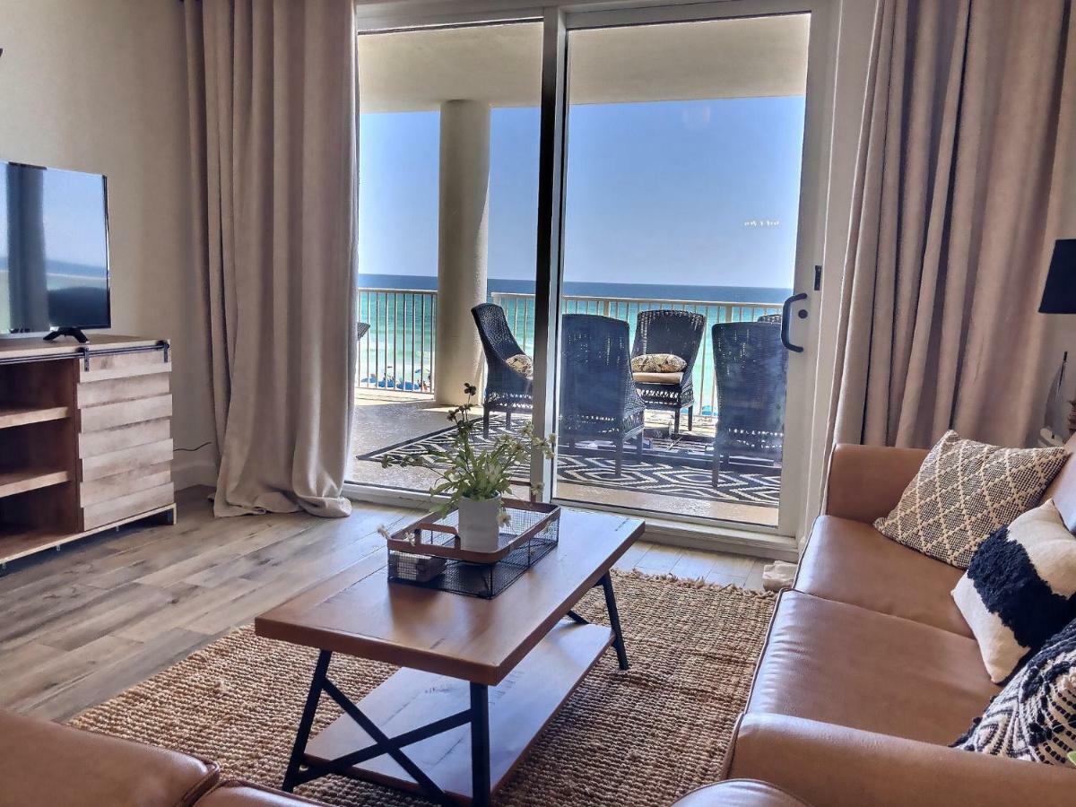 Barefoot Bliss - Beachfront Condo - Sleeps 12 パナマシティービーチ エクステリア 写真
