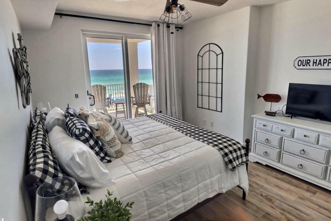 Barefoot Bliss - Beachfront Condo - Sleeps 12 パナマシティービーチ エクステリア 写真