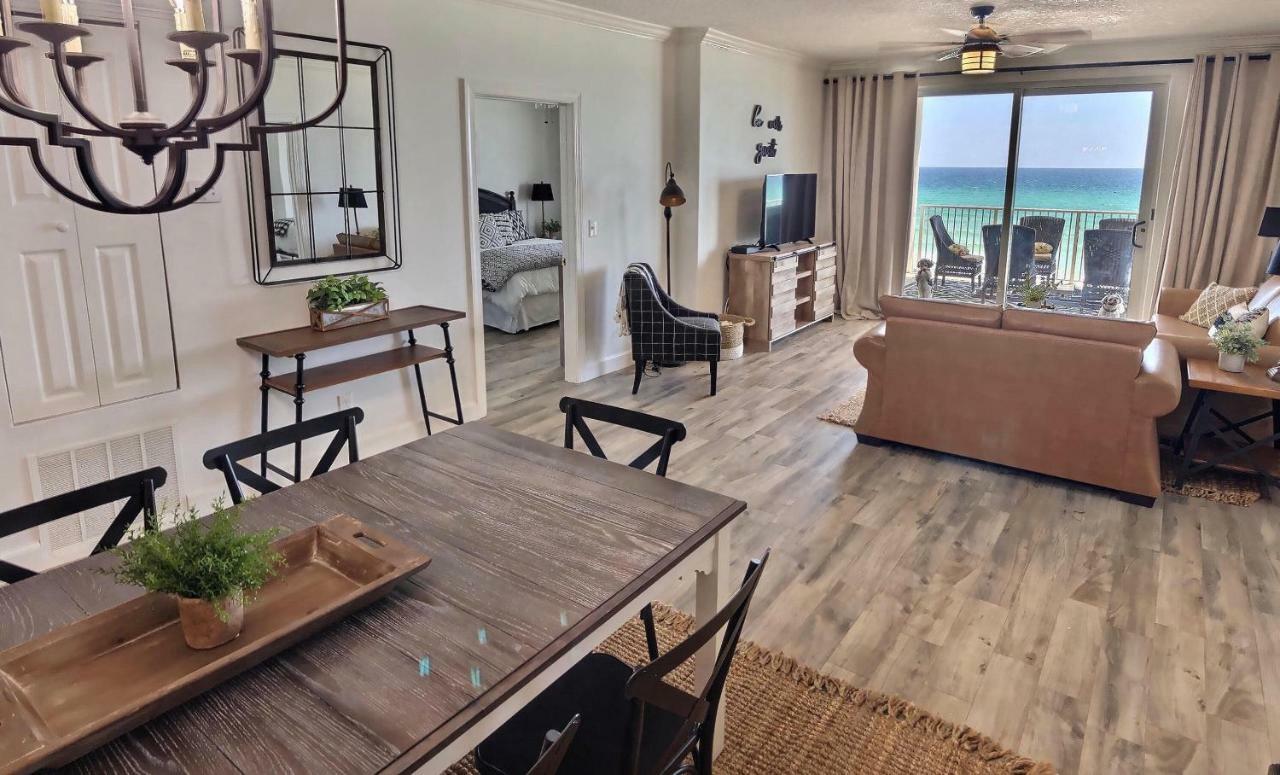 Barefoot Bliss - Beachfront Condo - Sleeps 12 パナマシティービーチ エクステリア 写真