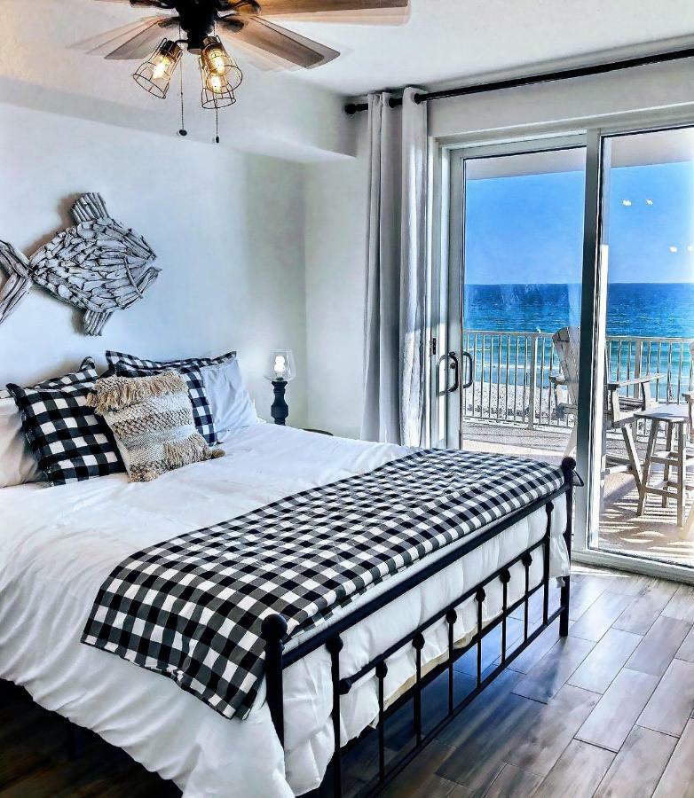 Barefoot Bliss - Beachfront Condo - Sleeps 12 パナマシティービーチ エクステリア 写真