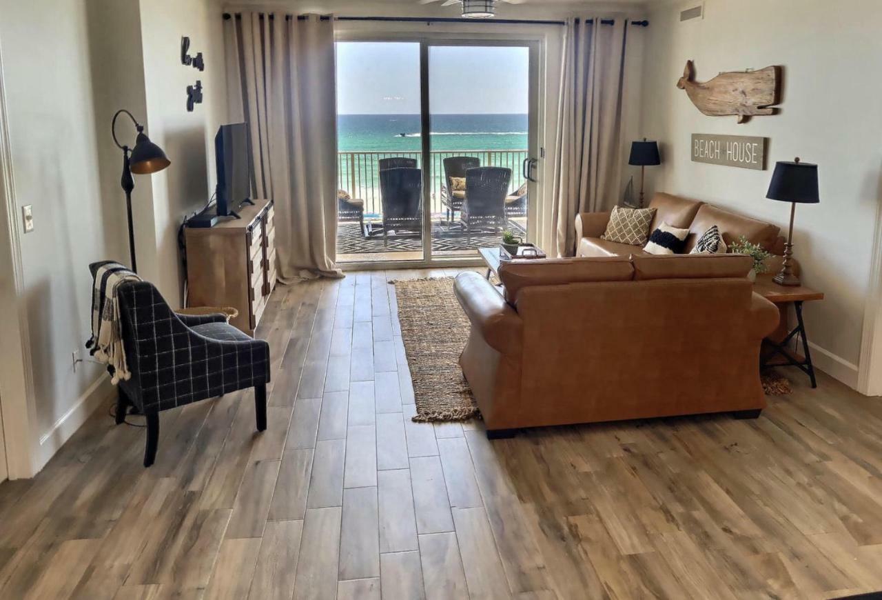 Barefoot Bliss - Beachfront Condo - Sleeps 12 パナマシティービーチ エクステリア 写真