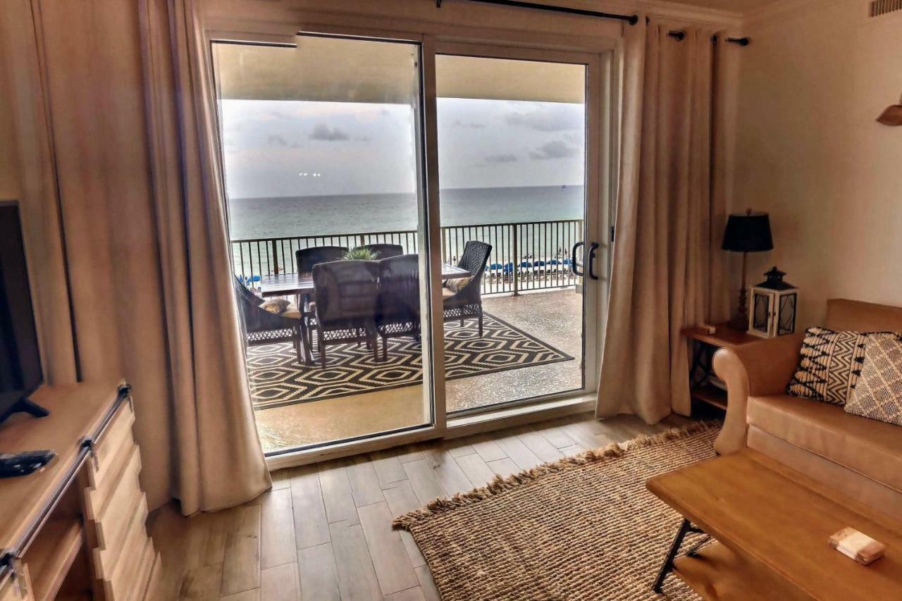 Barefoot Bliss - Beachfront Condo - Sleeps 12 パナマシティービーチ エクステリア 写真