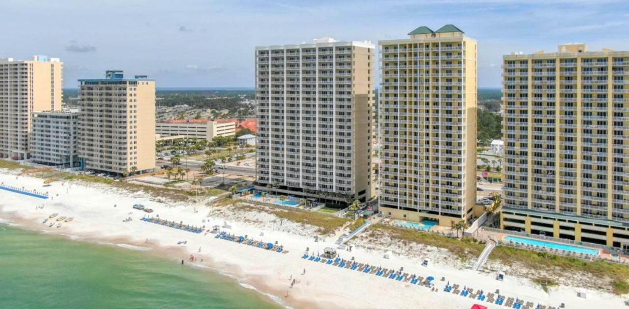 Barefoot Bliss - Beachfront Condo - Sleeps 12 パナマシティービーチ エクステリア 写真