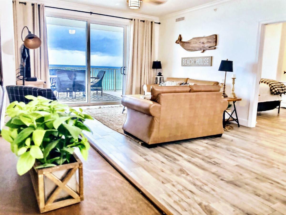 Barefoot Bliss - Beachfront Condo - Sleeps 12 パナマシティービーチ エクステリア 写真
